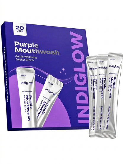 IndiGlow Purple Mouthwash